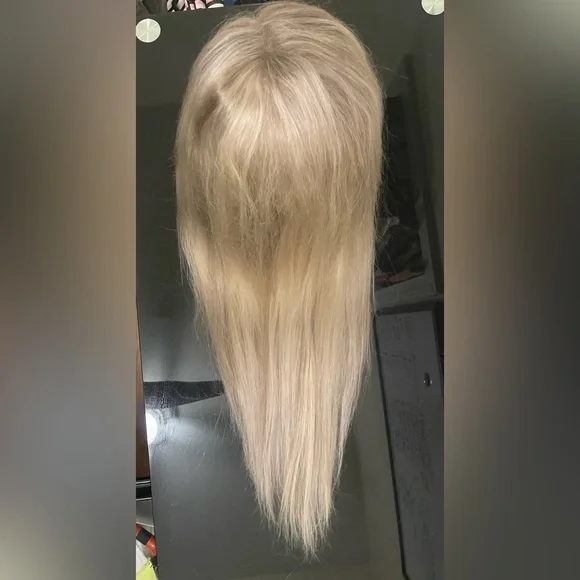 Honey Blonde (P18/613), 13by4 Lace 100%HUMAN Hair, 22inches/180%DENSITY PAID 240